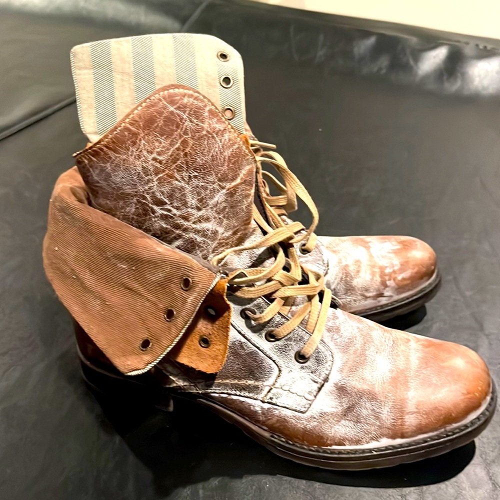 Men’s Bill Boxer Dress Boots, two different ways to wear! Worn once to an event